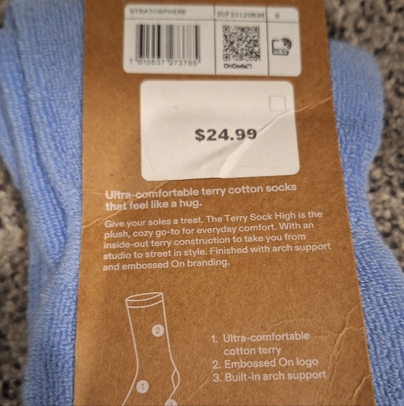 On Running Terry Sock - Picture 5 of 8